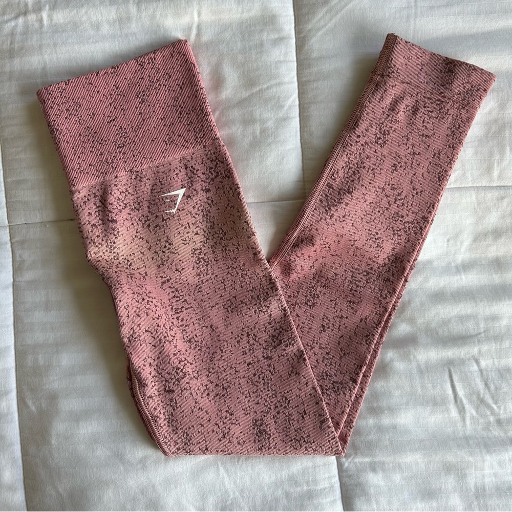 Gymshark Adapt Fleck Seamless Leggings - Pink